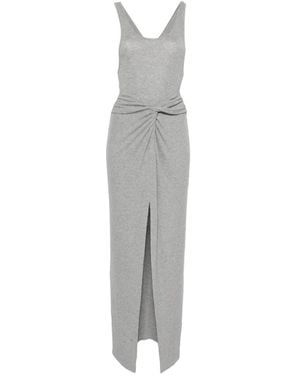 Nanushka Ofelia Twist-Detail Maxi Tank Dress - White