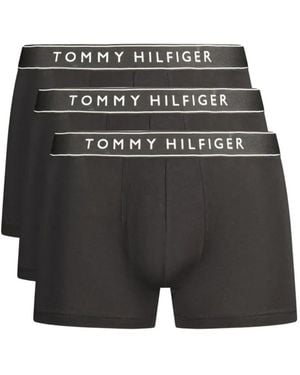 Tommy Hilfiger Logo-Waistband Boxer (Set Of Three) - Black