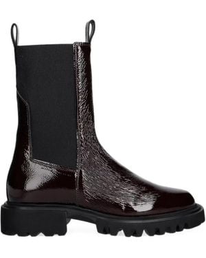 AllSaints Hallie Leather Boots - Black