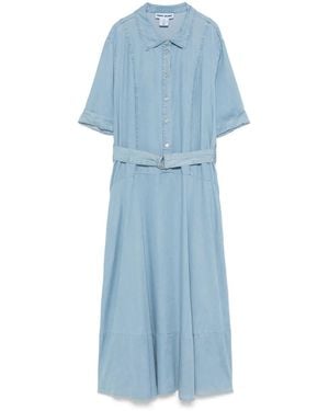 DKNY Dropped Waist Button - Blue