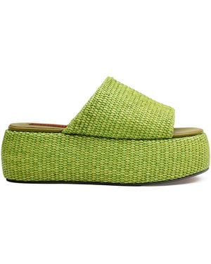 Simon Miller Cloudy Sandals - Green
