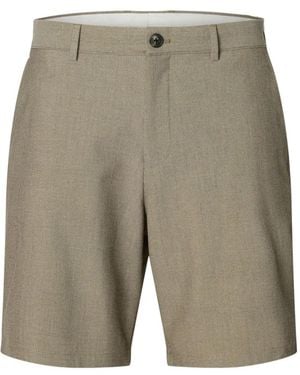 SELECTED Buttoned Shorts - Grey