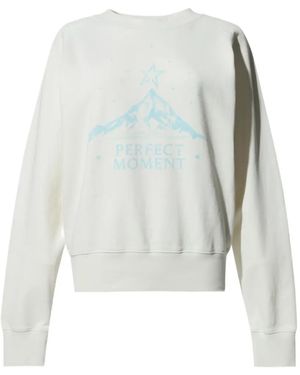 Perfect Moment Logo Sweatshirt - White