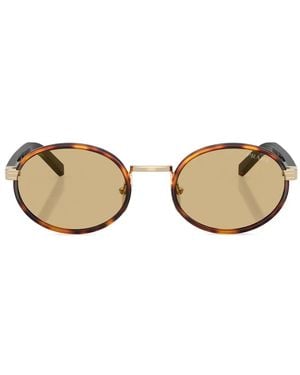 Prada Gafas de sol con montura redonda - Neutro