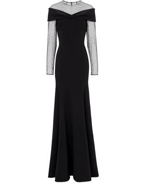 Jenny Packham Etienne Maxi Dress - Black