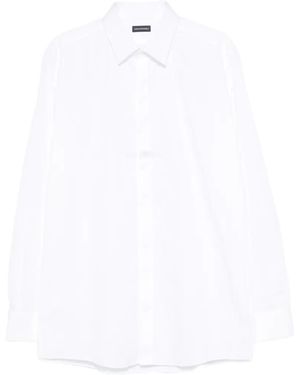 Carlo Pignatelli Concealed-Front Shirt - White