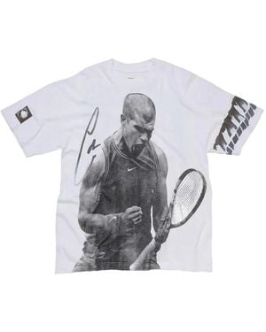 Travis Scott X Nike Cj Athletes Series Carlos Alcaraz T-Shirt - White