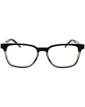 HUGO Rectangle-Frame Glasses - Black
