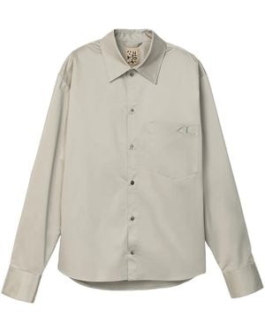 CAMPERLAB Camicia Con Stampa - Grigio