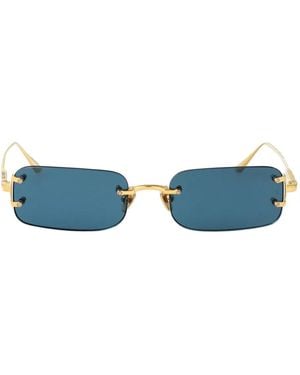 Linda Farrow Taylor Sunglasses - Blue