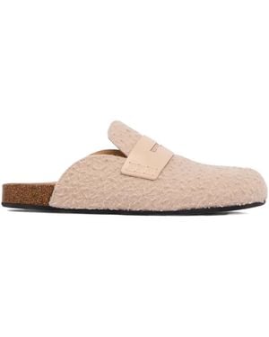 JW Anderson Mules Felt - Rosa