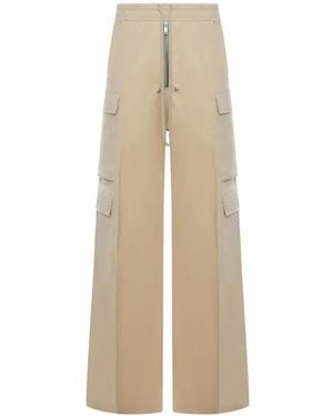 Rick Owens Pantalon Zippé À Poches - Natural