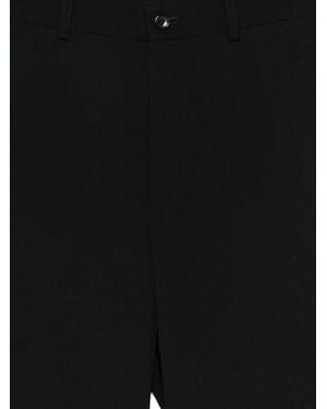 COMME DES GARÇON BLACK Wool Trousers - Black