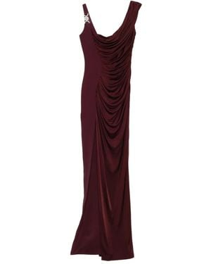 Versace Medusa '95 Draped Gown - Purple