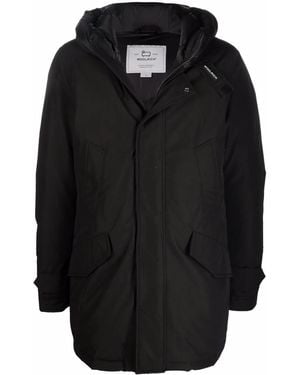 Woolrich Polar High Collar Parka - Black