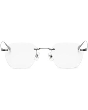 dunhill Gafas Con Montura Cuadrada - Blanco