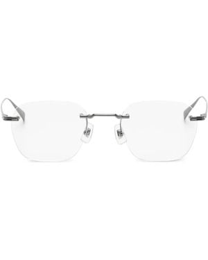dunhill Gafas Con Montura Cuadrada - Blanco