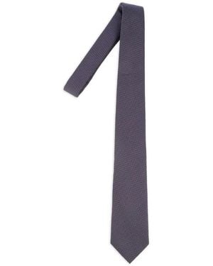 Corneliani Patterned Tie - Blue