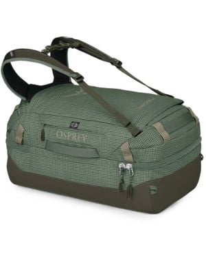 Osprey Transporter Grid-Pattern Backpack - Green
