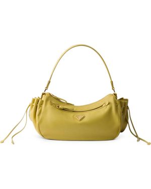 Prada Small Leather Bag - Metallic