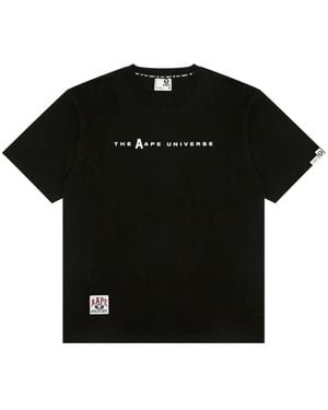 Aape By A Bathing Ape Logo T-Shirt - Black