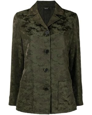 Aspesi Camouflage Patterned Regular Fit Jacket - Green