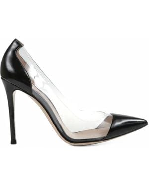 Gianvito Rossi Plexi Pumps - Metallic