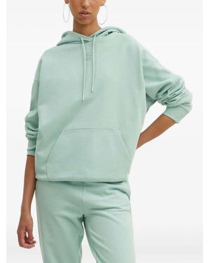 HUGO Top bordado con capucha - Verde