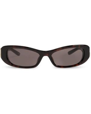 Balenciaga Cosmo Rectangle Sunglasses - Grey