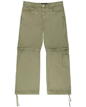 Purple Brand Drawstring Trousers - Green