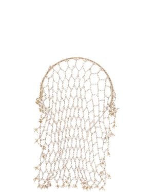 Rosantica Carmen Beaded Headband - White