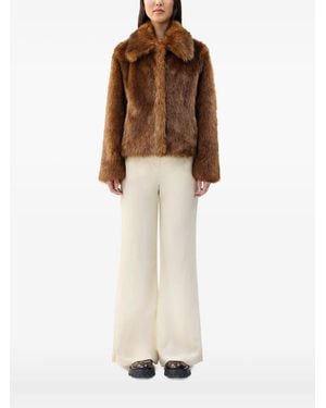 Unreal Fur Courage Faux-Fur Jacket - Natural