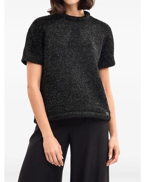 Gemy Maalouf Wool Blouse - Black