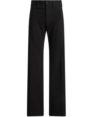 Polo Ralph Lauren Pantalon Beaton À Passants De Ceinture - Black