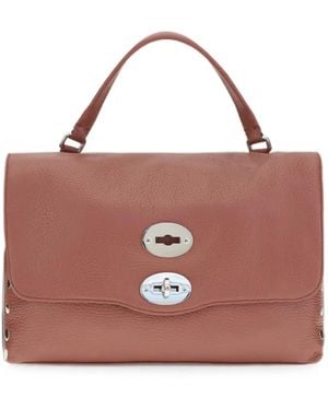 Zanellato Small Postina Daily Leather Satchel - Brown