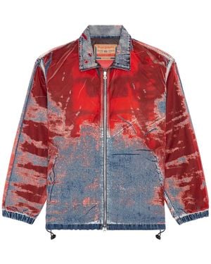 DIESEL Denim Jack - Rood