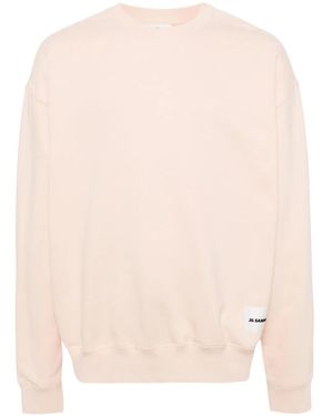 Jil Sander Sudadera con logo - Rosa