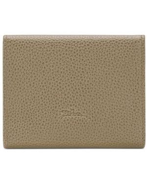 Longchamp Le Foulonné Compact Wallet - Natural