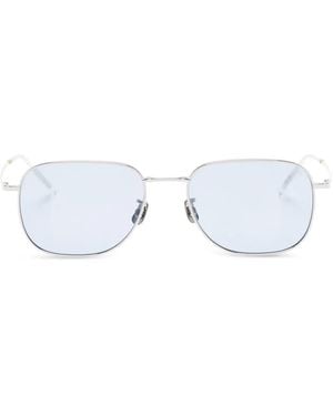 Eyevan 7285 Rectangle-Frame Sunglasses - White