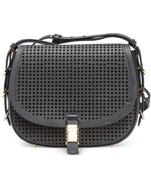 Pinko ロゴバックル ショルダーバッグ - ブラック