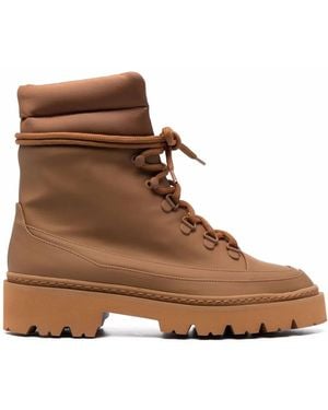 Gia Borghini Stiefeletten Mit Schnürung - Braun