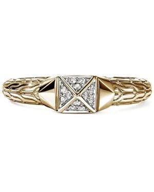 John Hardy Diamond Stud Ring - Natural