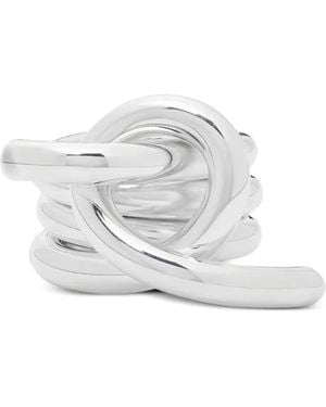 Ambush Knot Ring - White