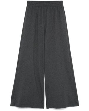 Norma Kamali Pantalon De Jogging Elephant - Gris