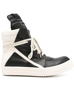 Rick Owens Geobasket Sneakers - Weiß