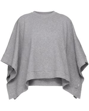 MM6 by Maison Margiela Poncho Oversize A Paneles - Gris