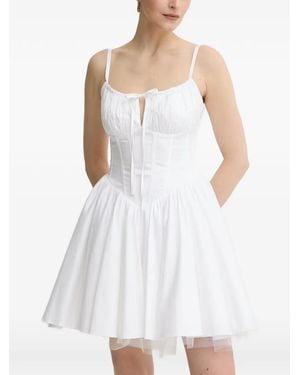 Guess Bustier Mini Dress - White