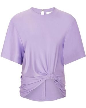 Rabanne Jersey T-Shirt - Purple