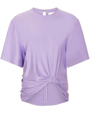 Rabanne Jersey T-Shirt - Purple