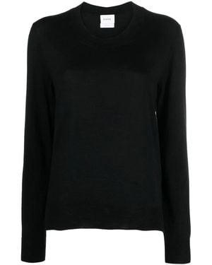 Barrie Crew Neck Cashmere Jumper - Black